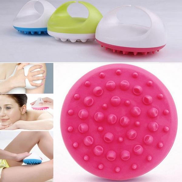Anti Cellulite Slimming Body Massager Bath Shower Brush Relaxing Enhance Blood Circulation