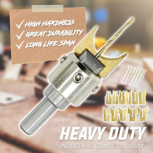 10/16pcs DIY Wooden Beads Making Kit Drills Bit Rosary Punching Milling Cutter Carbide Router Bit Ball Blade Drill Bits Woodworking Tools