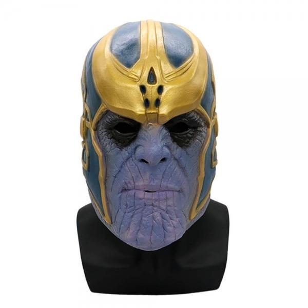 Avengers Infinity War Cosplay Latex Thanos Masks Free Size - Style A
