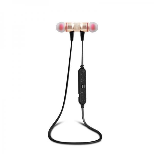 Awei A920BL Wireless Bluetooth 4.0 Sport Stereo Earphone with Connection Noise Reduction Mic for iPhone Samsung Golden
