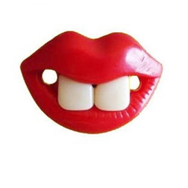 BPA Free Silicone Funny Nipple Dummy Baby Toddler Soother Joke Prank Orthodontic Pacifier 2#
