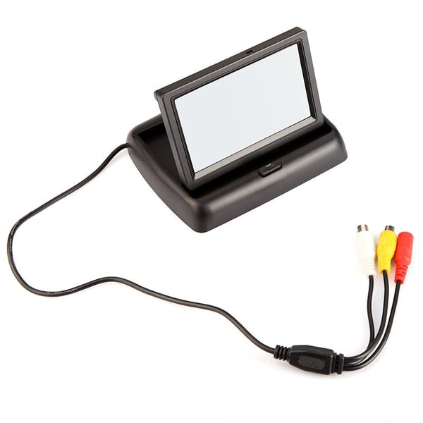 Parking Car Mirror HD 4.3 inch TFT LCD Color Display Foldable Car Monitor for Rear view Camera Night Vision Reversing