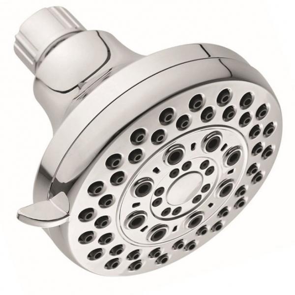 Bathroom 4 inch Chrome Finish High Pressure Wall Mounted Shower Head
