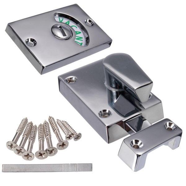 Bathroom Toilet Door Lock Indicate Door Bolt - Nickel wire drawing