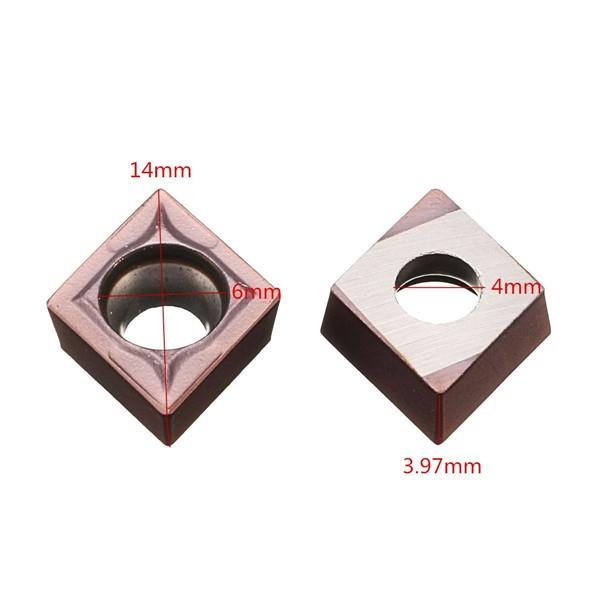 CCMT09T304 VP15TF CCMT32.51 Carbide Insert Turning Tool Rose Golden