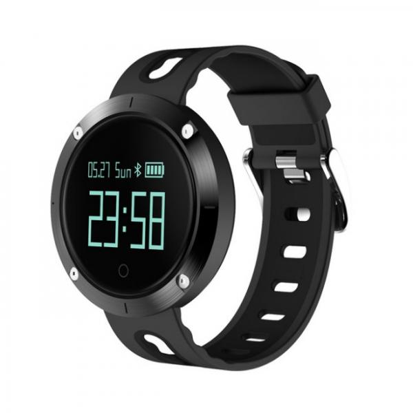 DM58 Smart Bracelet Wristband Blood Pressure/Heart Rate Monitor Band- Black