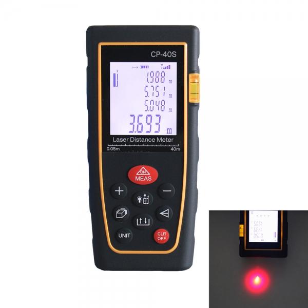 CPTCAM CP-40S Portable Handheld 40m Mini Laser Rangefinder / Distance Measuring Meter Black & Yellow