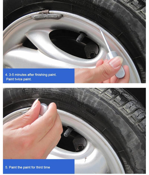 Car Auto Scratch Filler Repair Cover Pen Waterproof Tire Wheel Paint Repair Marker Pen Non-Toxic Car Paint Refresh Car Wax TSLM1
