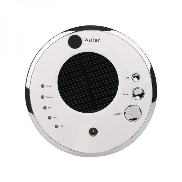 Car Solar Air Purifier Oxygen Humidifier Aroma Oil Diffuser White
