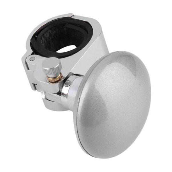 Car Steering Wheel Knob Auxiliary Booster Control Handle Ball Silver