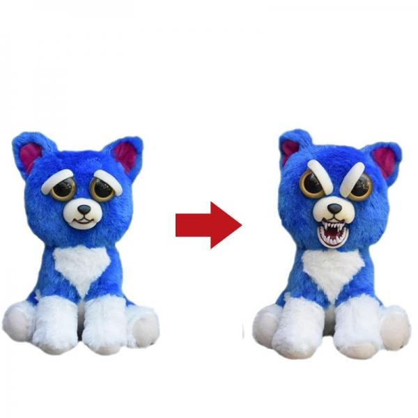 Feisty Pets Plush Toys With Changing Face Stuffed Animal Doll For Kids Gift - #06