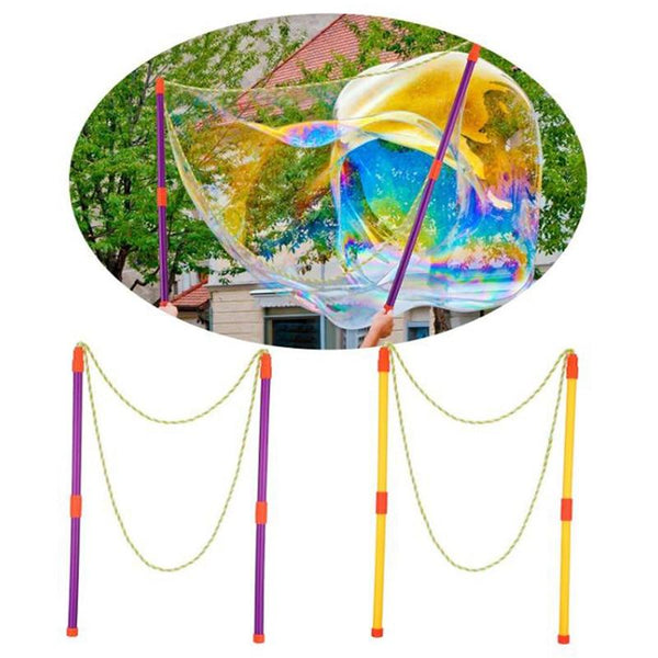 Children Big Bubble Stick Lovely Fun Outdoor Toys Bubble Wand Colorful Kids Boy Girl Gift Protable Dropshipping