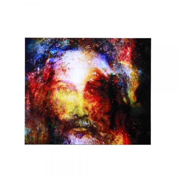 Colorful Sky and Jesus Oil Painting Spray Painting