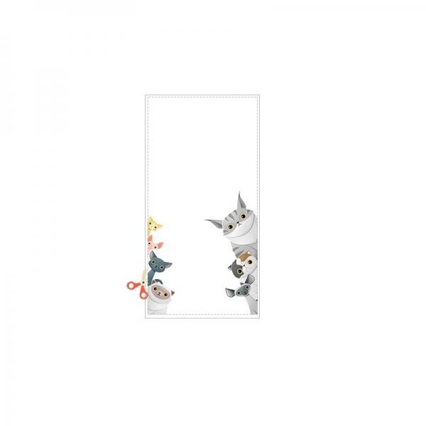 Cute Cat Pattern Window Privacy Films Frosted Static Glass Bathroom Door Stickers Cling Home Decor 45*120cm