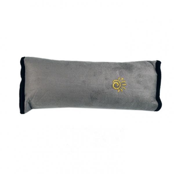 Cute Children Car Seat Belt Shoulder Protection Back Cushion Pad Gray