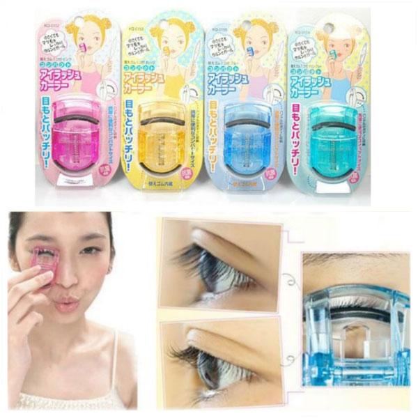 Cute Mini Portable Eyelash Curler Lashes Curling Tool Random Delivery
