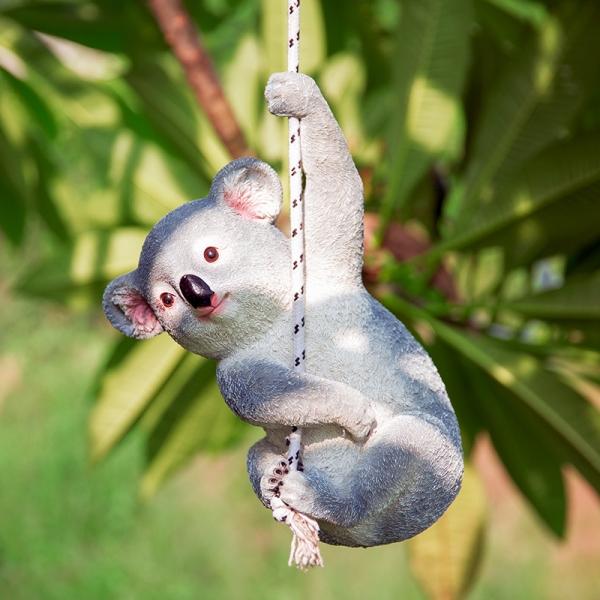 Cute Resin Simulation Koala for Home Gardening Decoration - #02