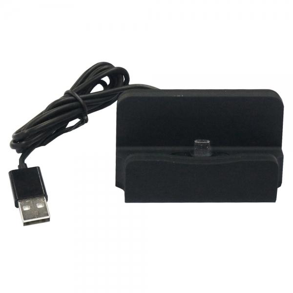 Micro USB Phone Data Sync Charging Dock - Black