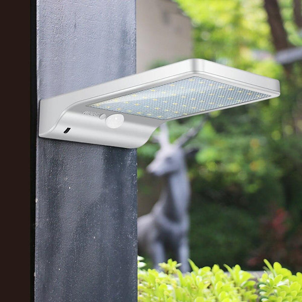 Solar Wall Light Outdoor 36pcs LED Intelligent Ultra-thin Wall-lamps Motion Sensor Wall Lamp Street Lamps Garden Lights