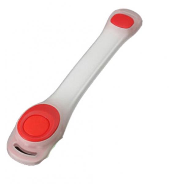 Cycling Safety LED Armband Reflective Flashing Arm Belt Strap for Walking Running Red