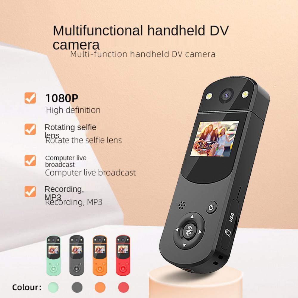 D2 New HD 1080P Multifunctional Digital DV Camera Camcorder Live Computer All In One Sports Night Vision Enforcement Recorder