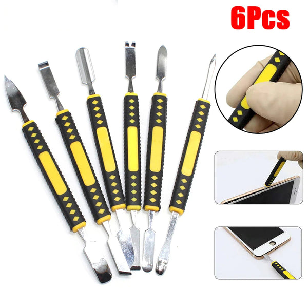 Universal Metal Crowbar Set Mobile Phone Screen Repair Boot Stick Digital Multi Home Appliance Disassemble Repair Tool Pry Bar