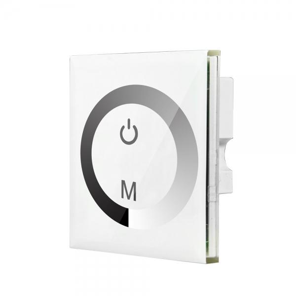 DC12-24V 4A/CH 3 Channel Touch Panel Dimmer Wall Switch LED Strip Controller
