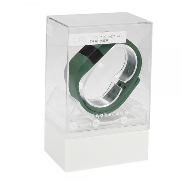 DiGiCare ERI LED Real Time Display Update Waterproof Bluetooth Wrist Watch Wireless Smart Bracelet Army Green