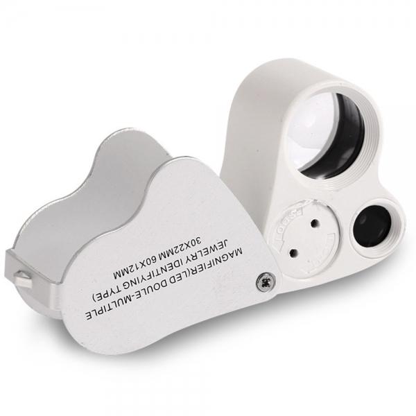 Dual Mirror 30X * 60X Magnifier with LED Magnifier