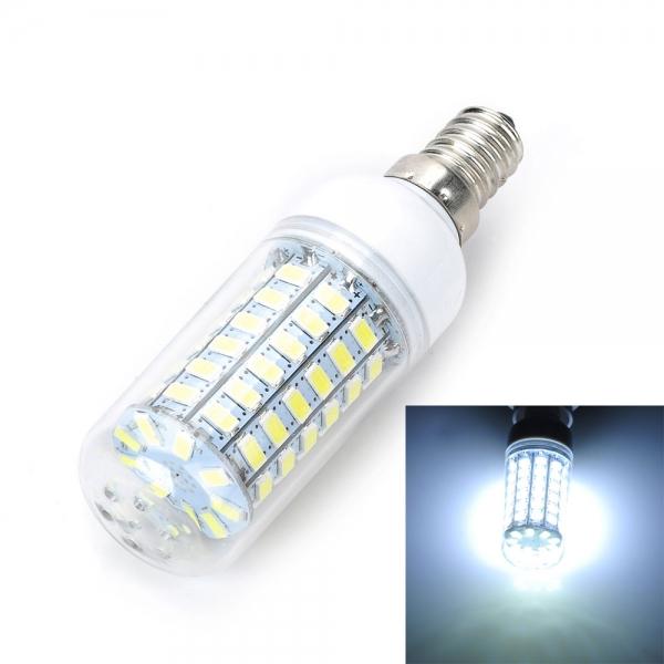 E14 12W 920LM 6500K LED Corn Lamp Bulb 69-SMD 5730 White Light