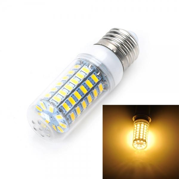 E27 12W 920LM 3500K 69-SMD 5730 LED Corn Lamp Bulb 220V Warm White Light