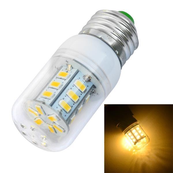 LED Corn Lamp Bulb E27 4W 24-SMD 5730 500LM 3200K Light AC220V - Warm White