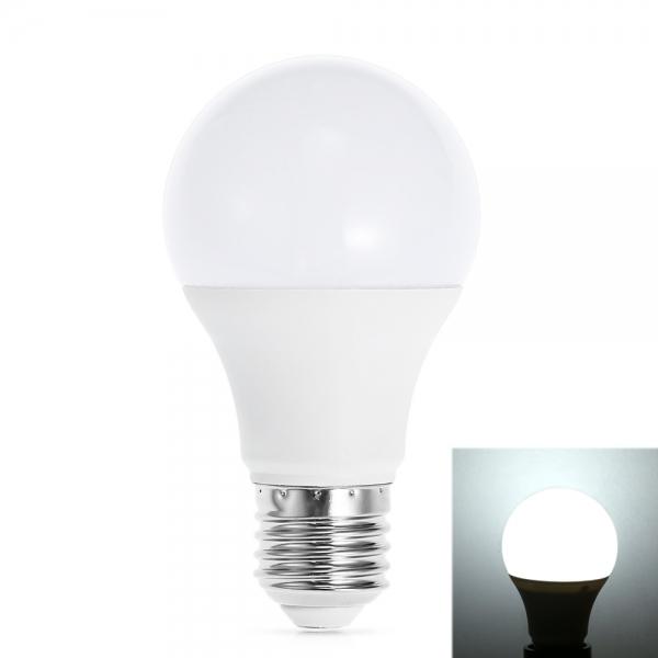 E27 7W 6500K 600LM 16-2835SMD 270-Degree Cool White Wide Voltage LED Bulb(100-240V)