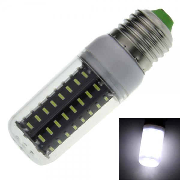 E27 9W 800lm 6000K  LED Corn Lamp Bulb 72-SMD 4014 110-120V White Light