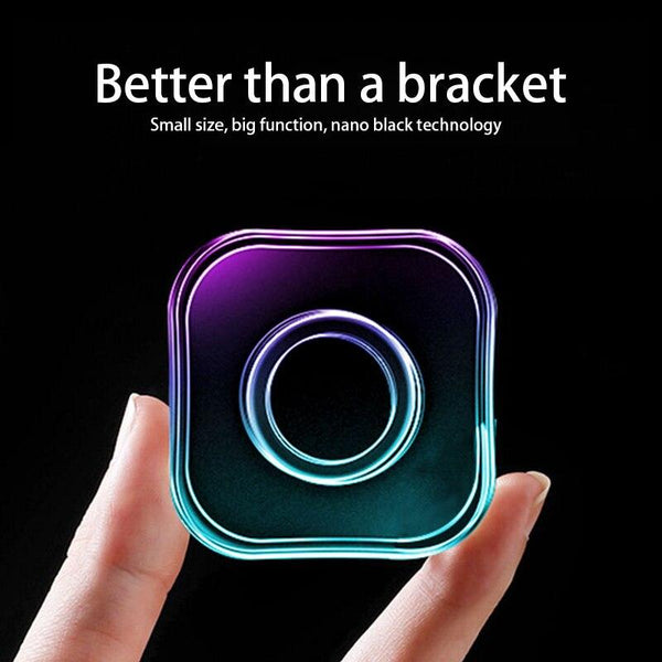Easy To Paste Nano Universal Mobile Phone Stickers Black Technology Artifact Car Bracket Multifunctional