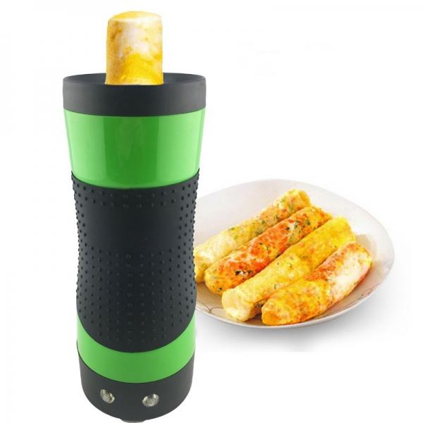 Electric Egg Roll Machine  Sausage Boiler Omelette Cooking Machine EU Plug Green