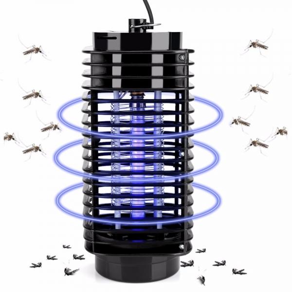 Electric Mosquito Fly Bug Insect Zapper Killer With Trap Lamp - EU/US Plug