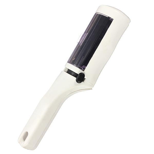 Electrostatic Clothing Lint Remover Brush Sweeper Dust Remover White