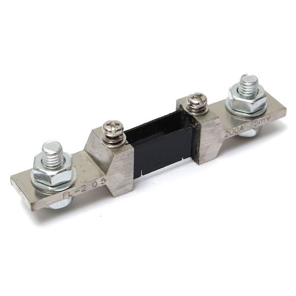 FL-2 200A 75MV DC Current Shunt Resistor for Ampere Panel Meter