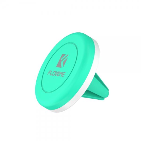 FLOVEME Universal Magnetic Car Phone Holder Silicone Multifunctional Mount Stand - Blue