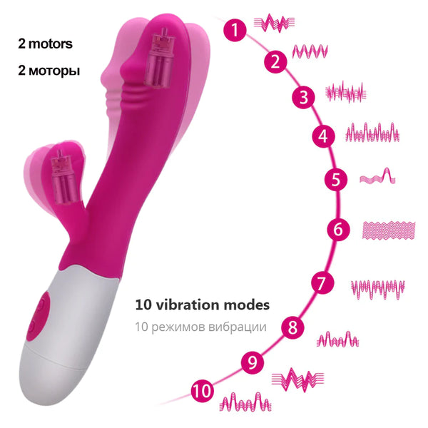Electric Motor Vibrators for Women Dildo Toy Female Massager Masturbation