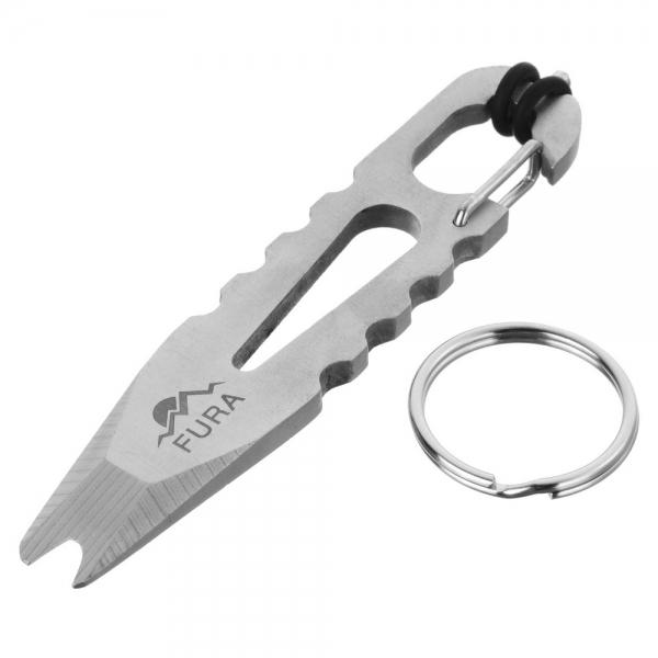 FURA Multi-Function 440 Stainless Steel Pocket Tool Silver Grey - stringsmall