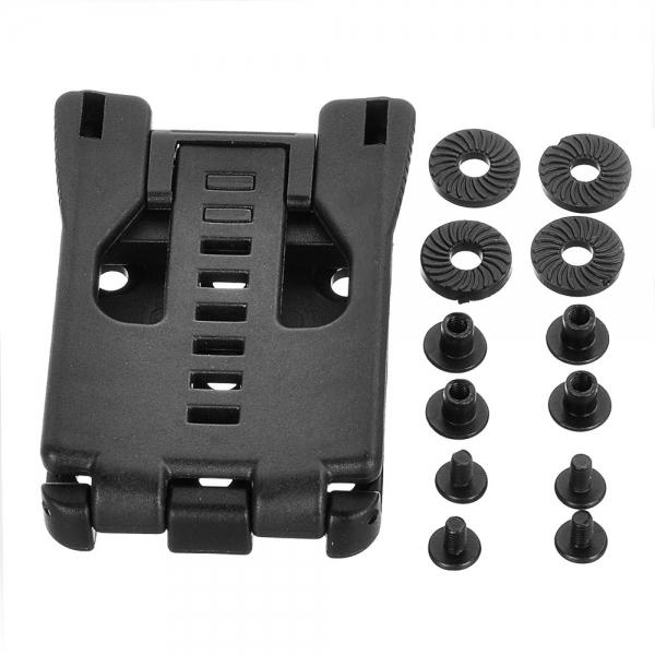 FURA Outdoor Multi-Function Waist Clip for Sheath & Scabbard Black