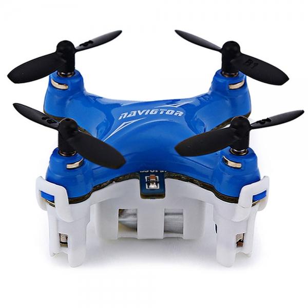 Fayee FY804 Super Mini RC Quadcopter 4 Channel 2.4G 6 Axis Gyro Tiny Drones Headless Mode LED Light 360 Degrees Rollover Blue