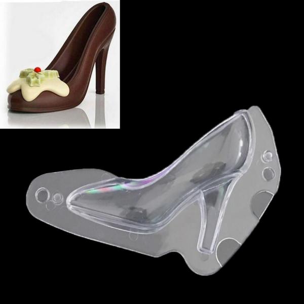 High-Heeled Shoe Chocolate Mold DIY Baking Tools Cake Decorating Size L