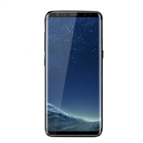 9H Tempered Glass Screen Protector Film 3D Curved for Samsung Galaxy S8 Clear