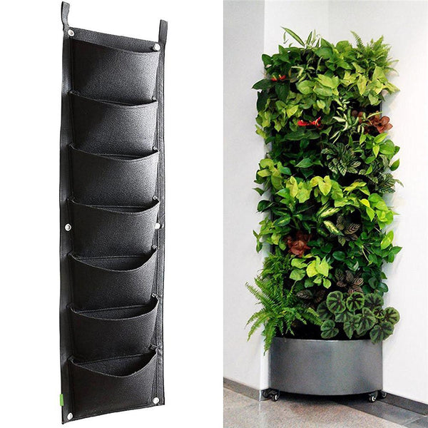 Greenhouse Felt Vertical Planter Garden Wall Mounted Root Garden Growing Control Bag For Greening Nursery Project,home Gardening