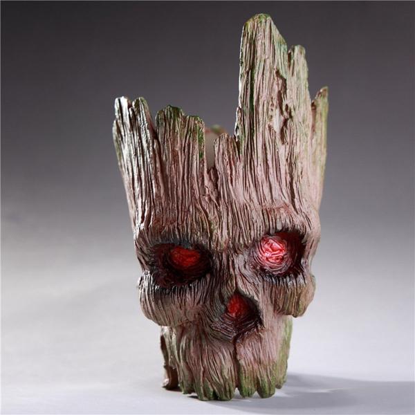 Guardians of the Galaxy Vol.2 Baby Groot Flowerpot Style Pen Pot - Green skeleton Groot