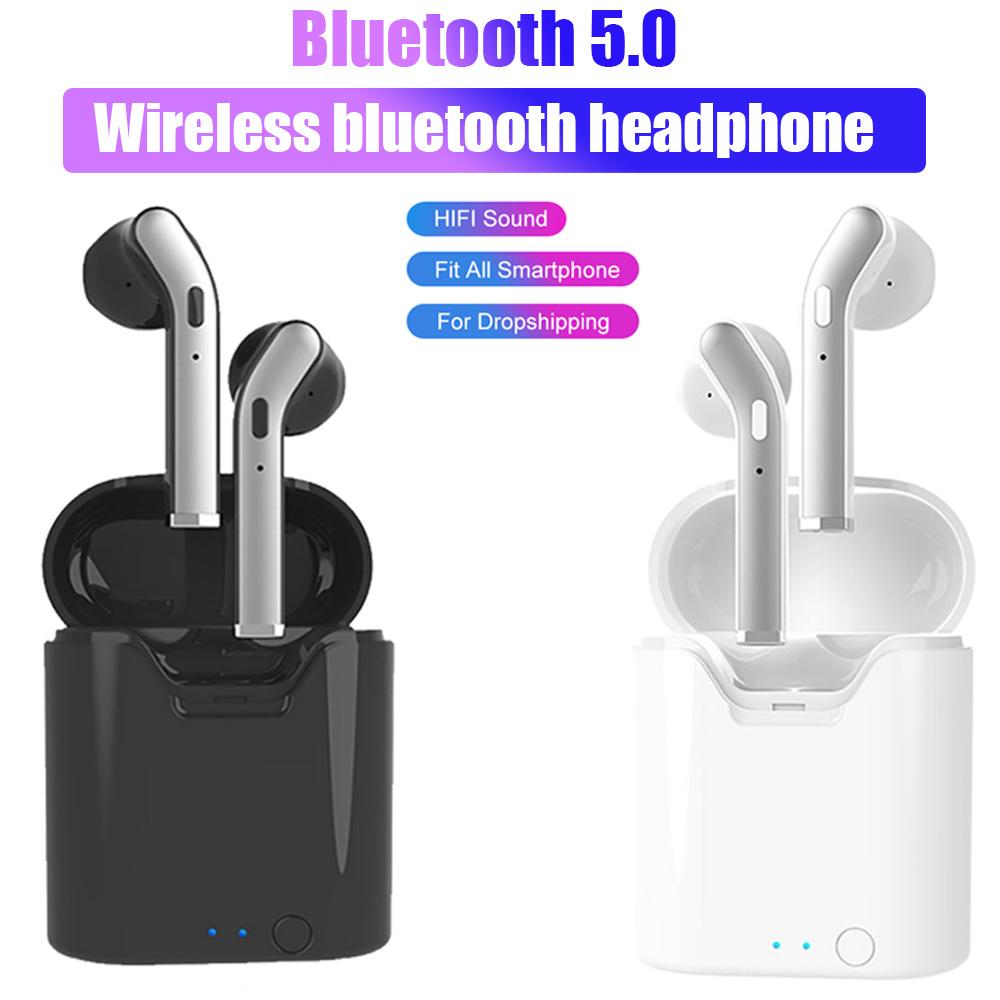 H17T Mini Bluetooth 5.0 TWS Bass Stereo Music Wireless Earphones Sports Earbuds With Charge Box Mic For Smart Phone