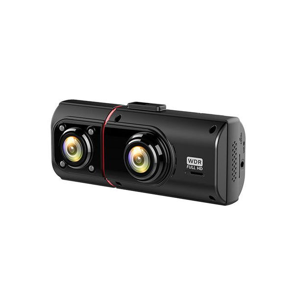 Rotatable Dual-Lens car driving recorder 170° wide-angle full HD 1080P video recorder with GPS